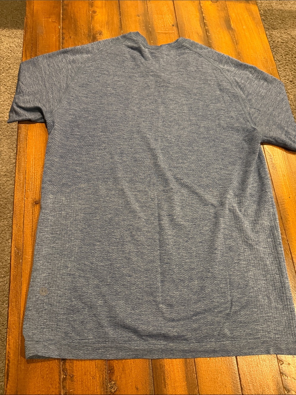 lululemon athletica Men's Heather Slate Short-Sleeve Crew